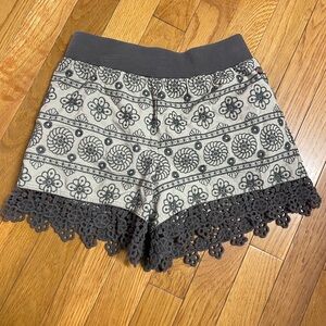 Matilda Jane Adventure Begins Tried & True Embroidered Shorts Size 10